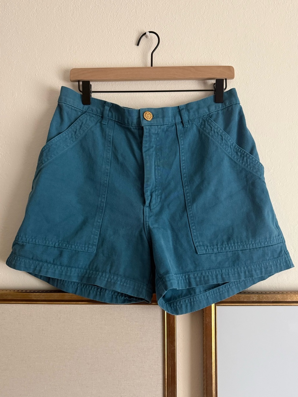 Big Bud Press Teal Work Shorts